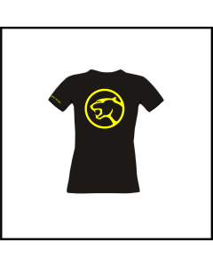 Girly-Shirt "Logo", schwarz