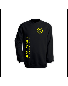 Sweat-Shirt "Logo + Schriftzug", schwarz