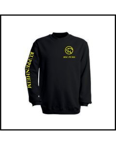 Sweat-Shirt "Logo + Schriftzug Ärmel", schwarz
