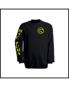 Sweat-Shirt "Logo + Schriftzug Ärmel MSC", schwarz