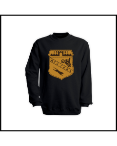 Sweat-Shirt "Logo RETRO", schwarz