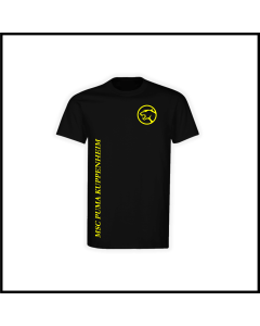 T-Shirt "Logo + Schriftzug MSC", schwarz