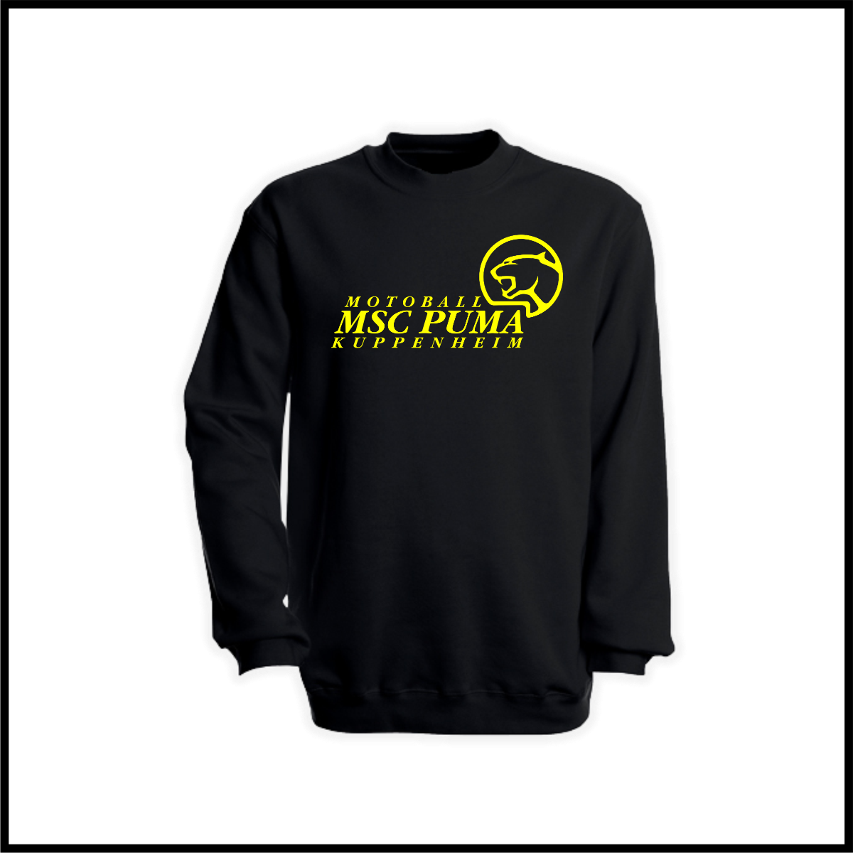 Sweat-Shirt "MSC Puma Kuppenheim", schwarz