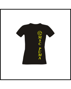 Girly-Shirt "Logo + MSC Puma", schwarz