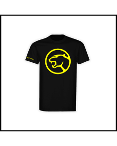 T-Shirt "Logo", schwarz